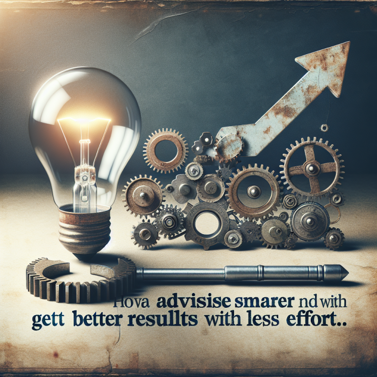How to Advertise Smarter and Get Better Results With Less Effort