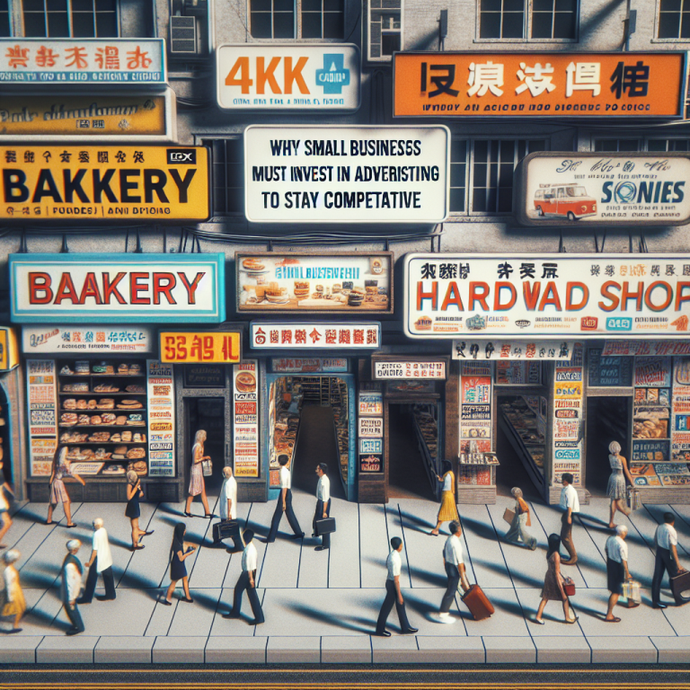 Why Small Businesses Must Invest in Advertising to Stay Competitive