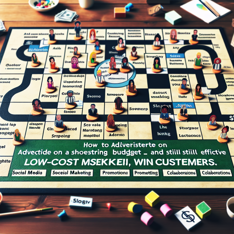 How to Advertise on a Shoestring Budget and Still Win Customers