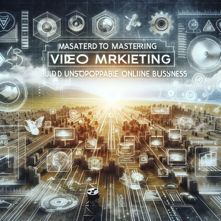 How to Master Video Marketing and Build an Unstoppable Online Business