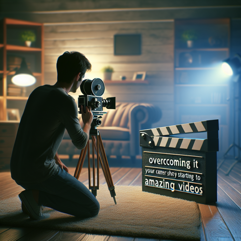 How to Overcome Camera Shyness and Start Making Amazing Videos