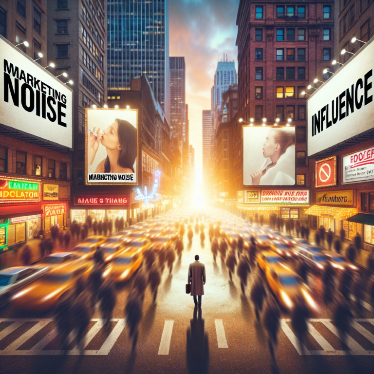 The difference between marketing noise and influence
