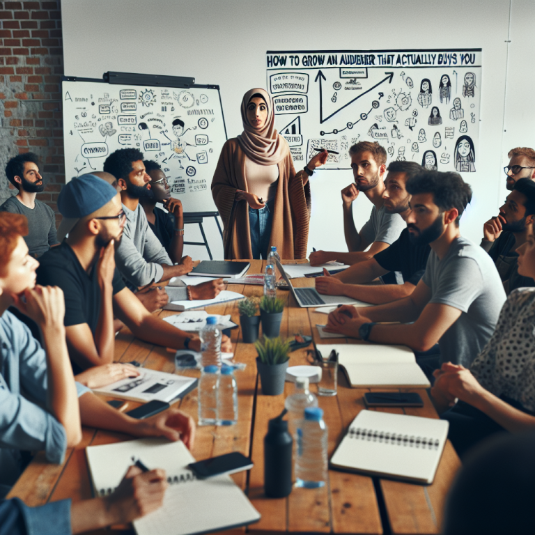 How to grow an audience that actually buys from you