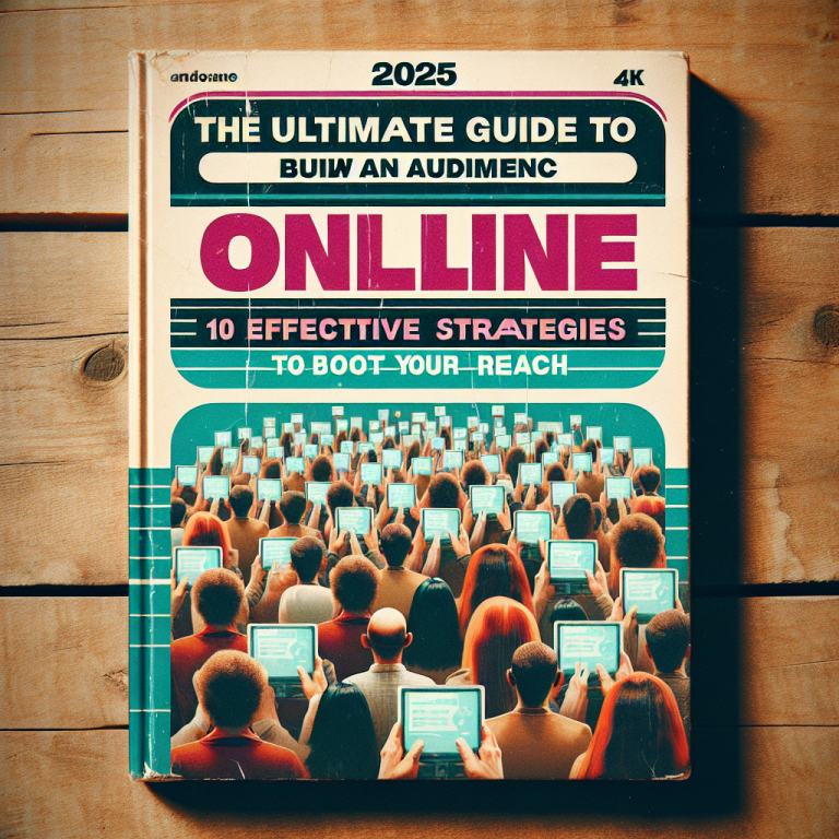 The Ultimate Guide to how to build an audience online in 2025: 10 Effective Strategies to Boost Your Reach