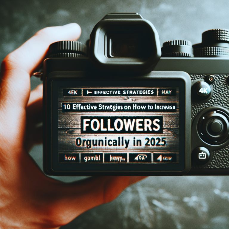 10 Effective Strategies on How to Increase Followers Organically in 2025