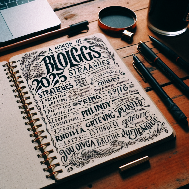How to Write a Month of Posts: 7 Effective Strategies for 2025