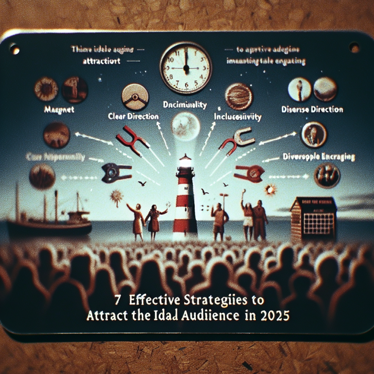 How to Attract Your Ideal Audience: 7 Effective Strategies for 2025