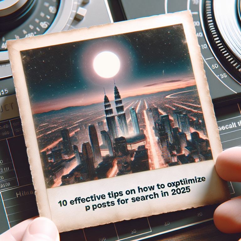 10 Effective Tips on How to Optimize Posts for Search in 2025