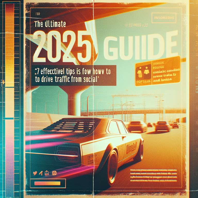 The Ultimate 2025 Guide: 7 Effective Tips on How to Drive Traffic from Social