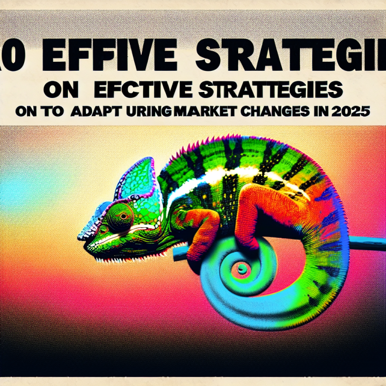 10 Effective Strategies on How to Adapt During Market Changes in 2025