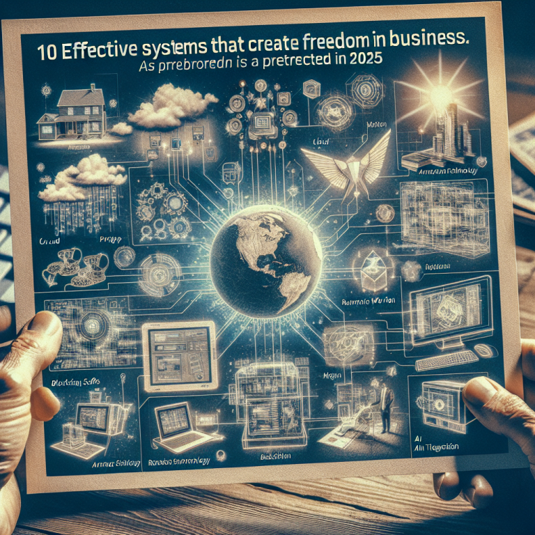10 Effective Systems That Create Freedom in Business (2025) You Must Know