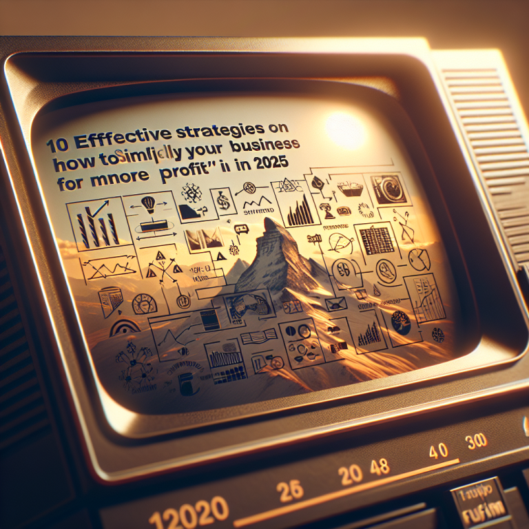 10 Effective Strategies on How to Simplify Your Business for More Profit in 2025