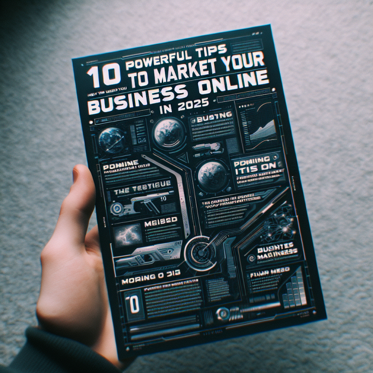 10 Powerful Tips on How to Market Your Business Online in 2025