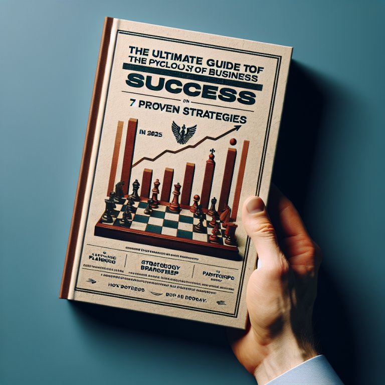 The Ultimate Guide to the Psychology of Business Success in 2025: 7 Proven Strategies