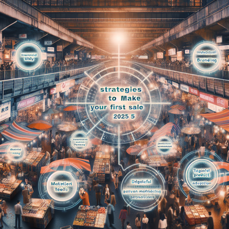 How to Make Your First Sale: 7 Effective Strategies for 2025