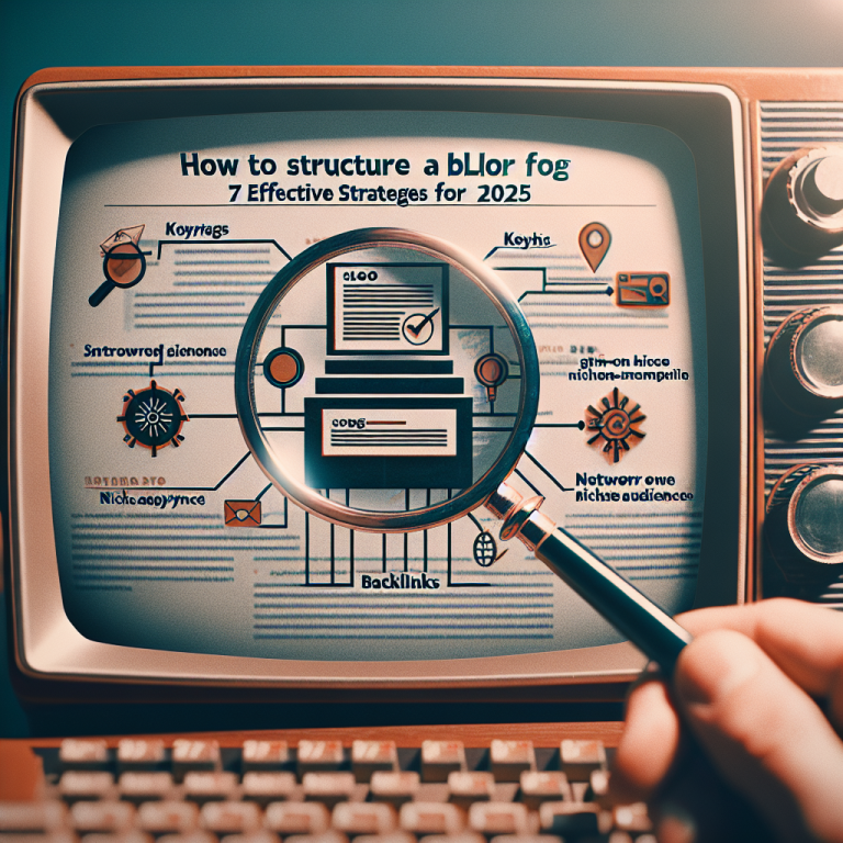 How to Structure a Blog for SEO: 7 Effective Strategies for 2025