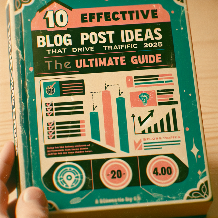 10 Effective Blog Post Ideas That Drive Traffic in 2025: The Ultimate Guide