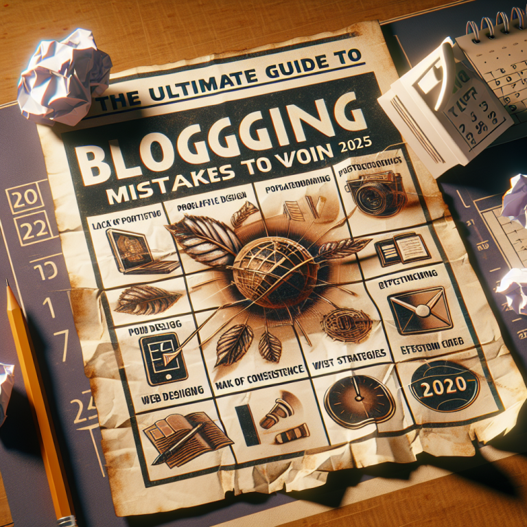 The Ultimate Guide to 10 Effective Blogging Mistakes to Avoid in 2025