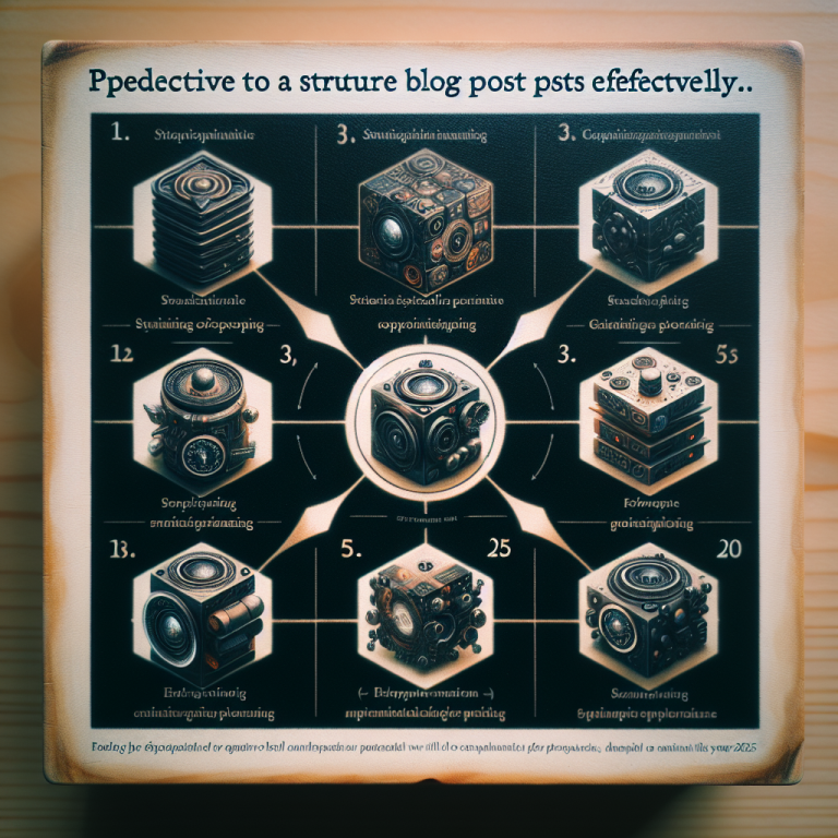 How to Structure Blog Posts Like a Pro: 7 Effective Strategies for 2025