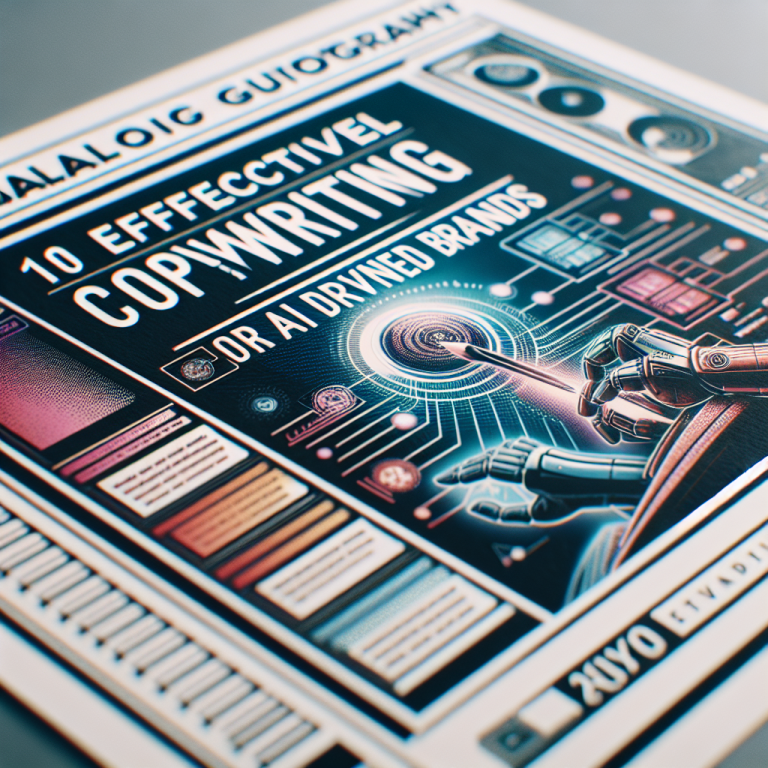 The Ultimate Guide to 10 Effective copywriting for AI-driven brands Strategies in 2025