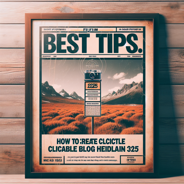 Best Tips: How to Create Clickable Blog Headlines in 2025