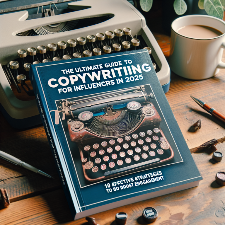 The Ultimate Guide to copywriting for influencers in 2025: 10 Effective Strategies to Boost Engagement