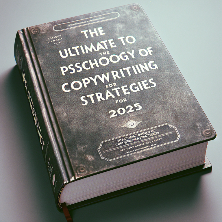 The Ultimate Guide to Psychology of Copywriting Strategies for 2025