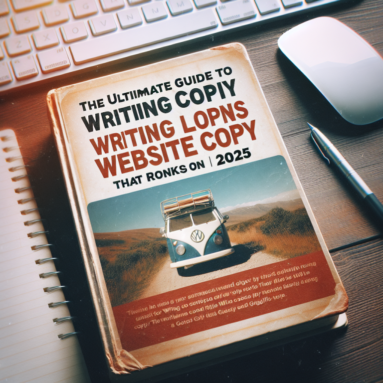 The Ultimate Guide to writing website copy that ranks on Google in 2025