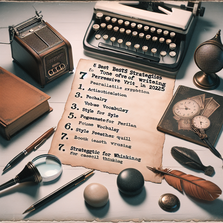 The 7 Best Strategies for tone of voice in persuasive writing in 2025
