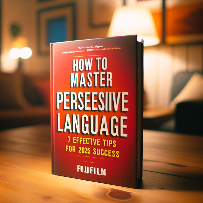 How to Master Persuasive Language: 7 Effective Tips for 2025 Success