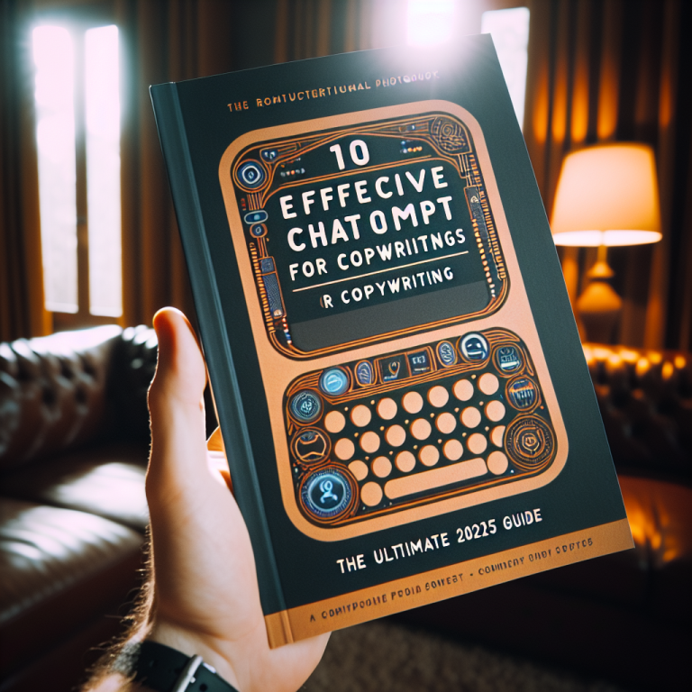 10 Effective chatgpt prompts for copywriting: The ultimate 2025 guide