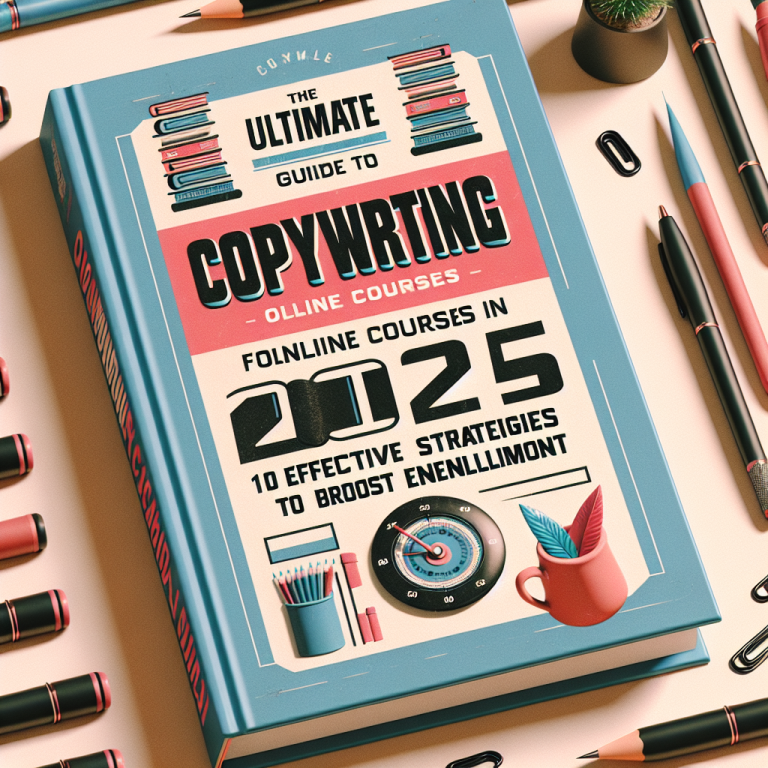 The Ultimate Guide to Copywriting for Online Courses in 2025: 10 Effective Strategies to Boost Enrollment