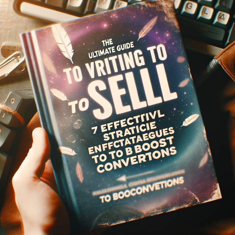 The Ultimate Guide to writing to sell in 2025: 7 Effective Strategies to Boost Conversions