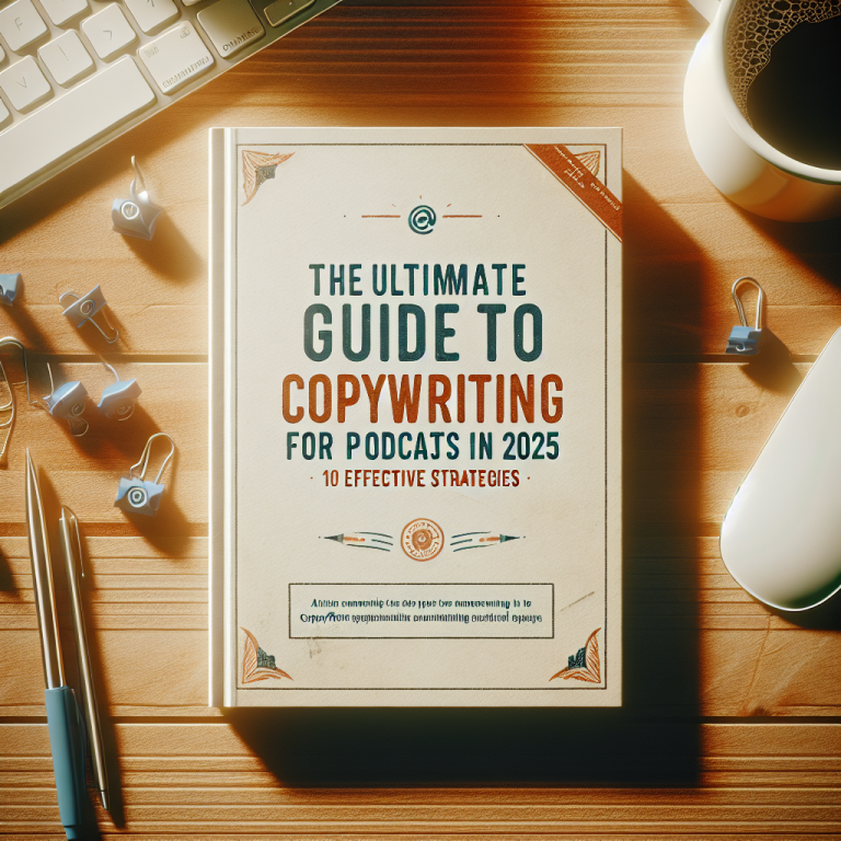 The Ultimate Guide to copywriting for podcasts in 2025: 10 Effective Strategies