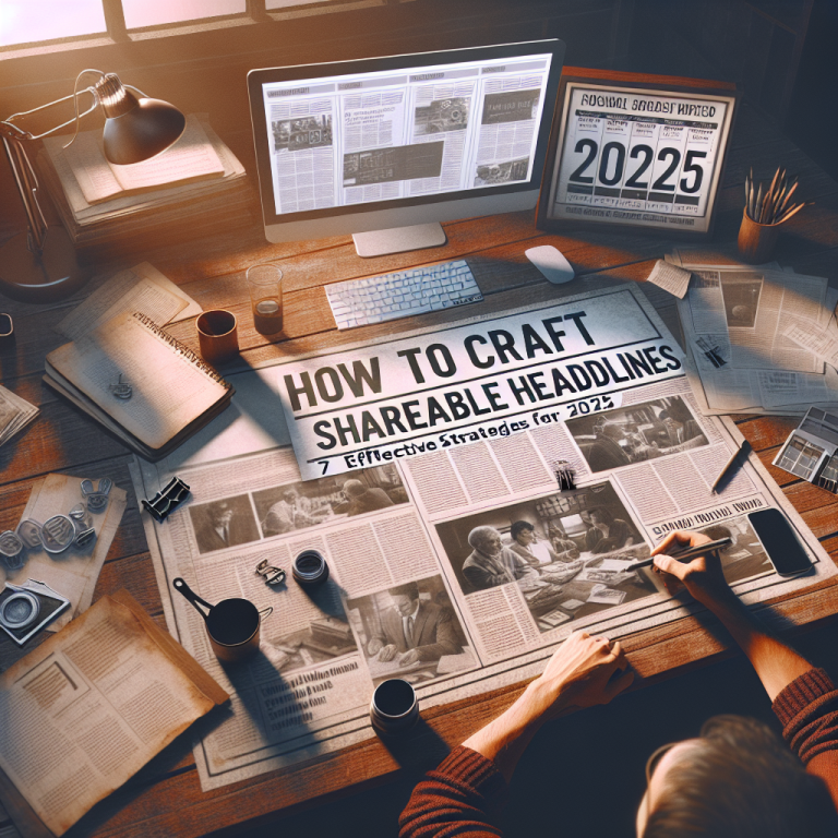 How to Craft Shareable Headlines: 7 Effective Strategies for 2025