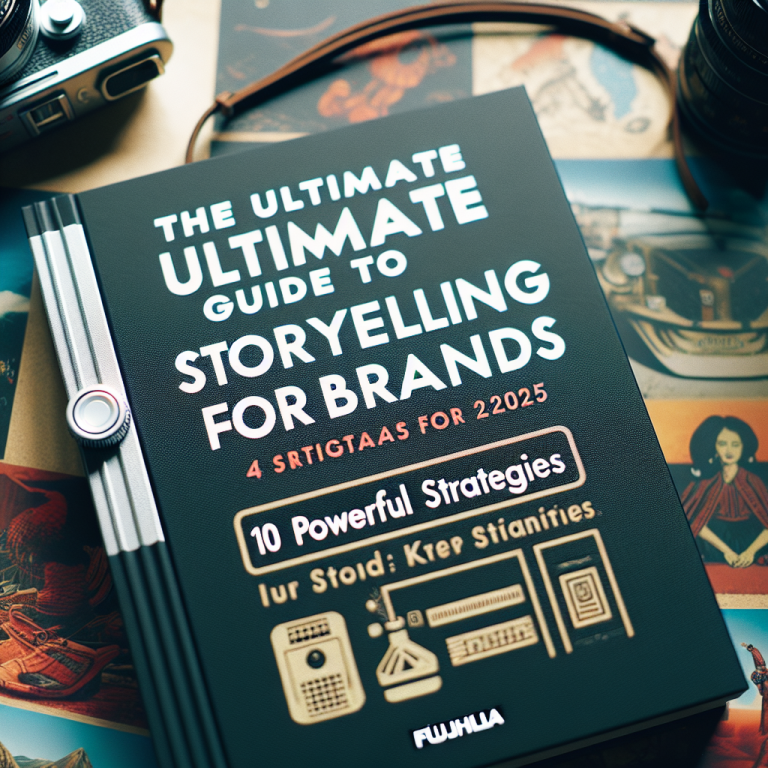 The Ultimate Guide to Storytelling for Brands: 10 Powerful Strategies for 2025