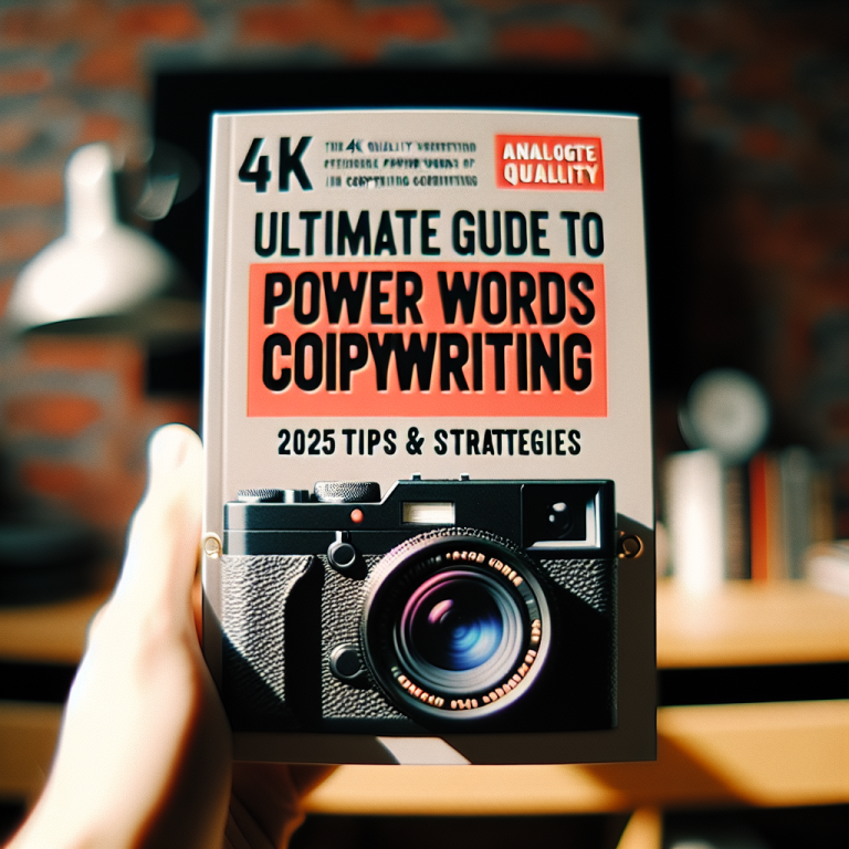 The Ultimate Guide to Power Words in Copywriting (2025 Tips & Strategies)