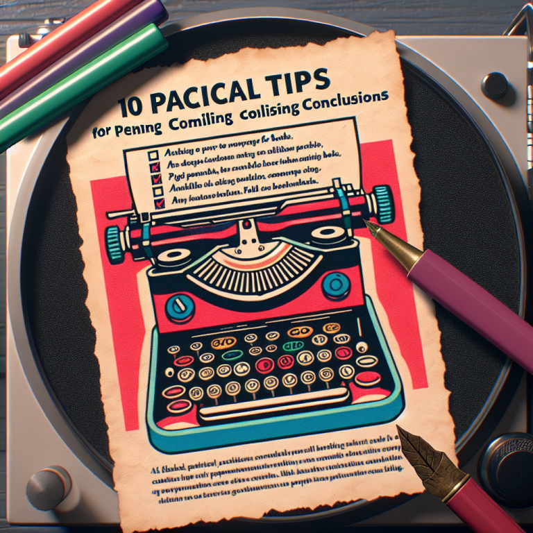 10 Effective Tips for Writing Persuasive Blog Conclusions in 2025