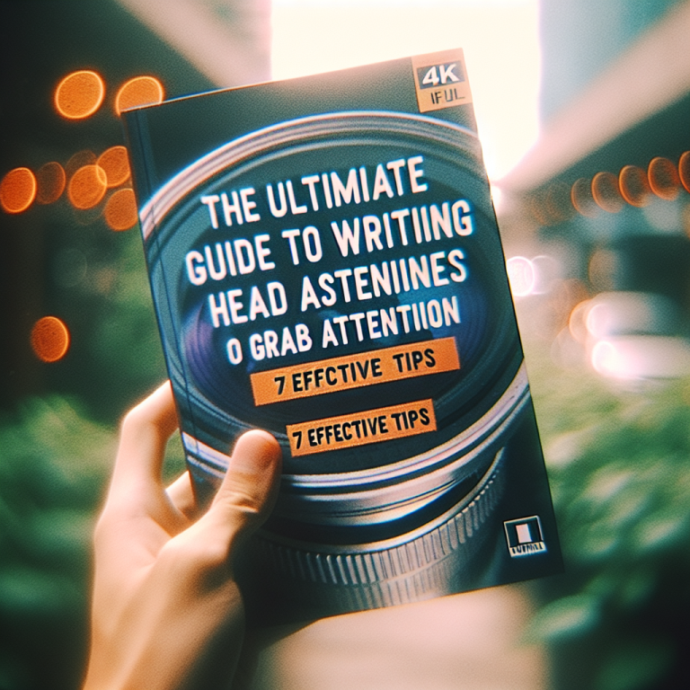 The Ultimate Guide to Writing Headlines That Grab Attention in 2025: 7 Effective Tips