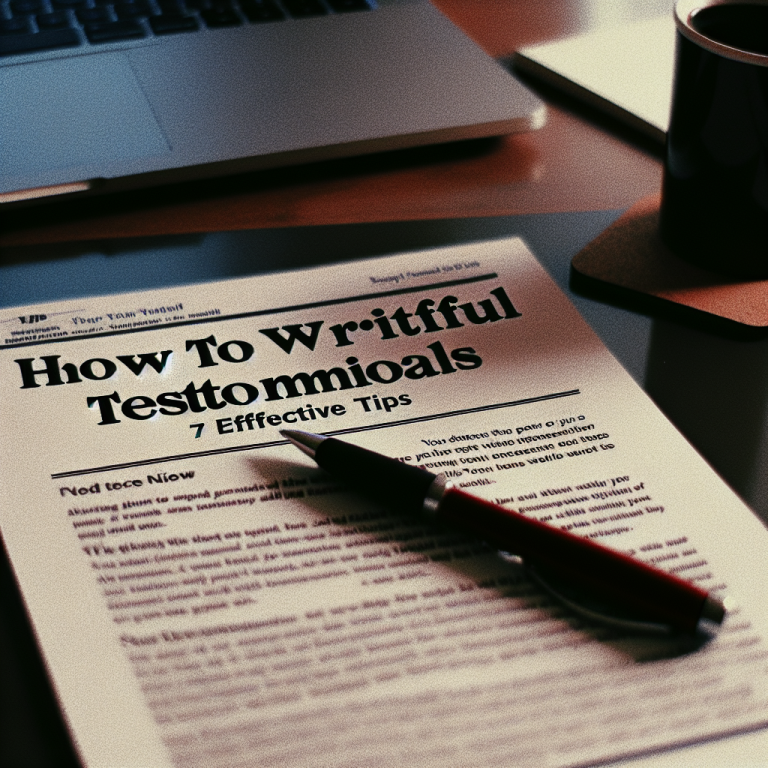 How to Write Powerful Testimonials: 7 Effective Tips for 2025