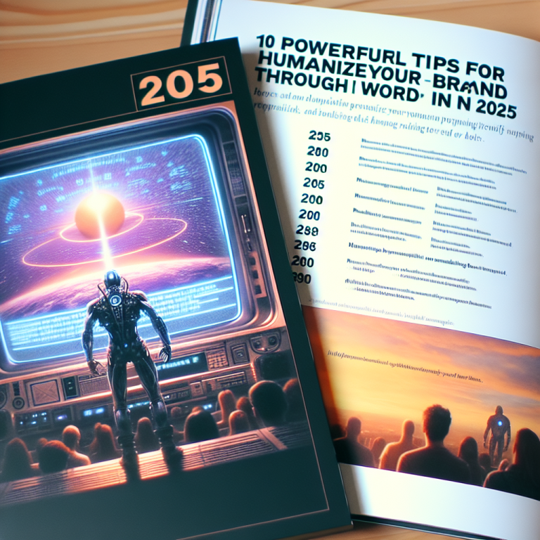 10 Powerful Tips for Humanizing Your Brand Through Words in 2025