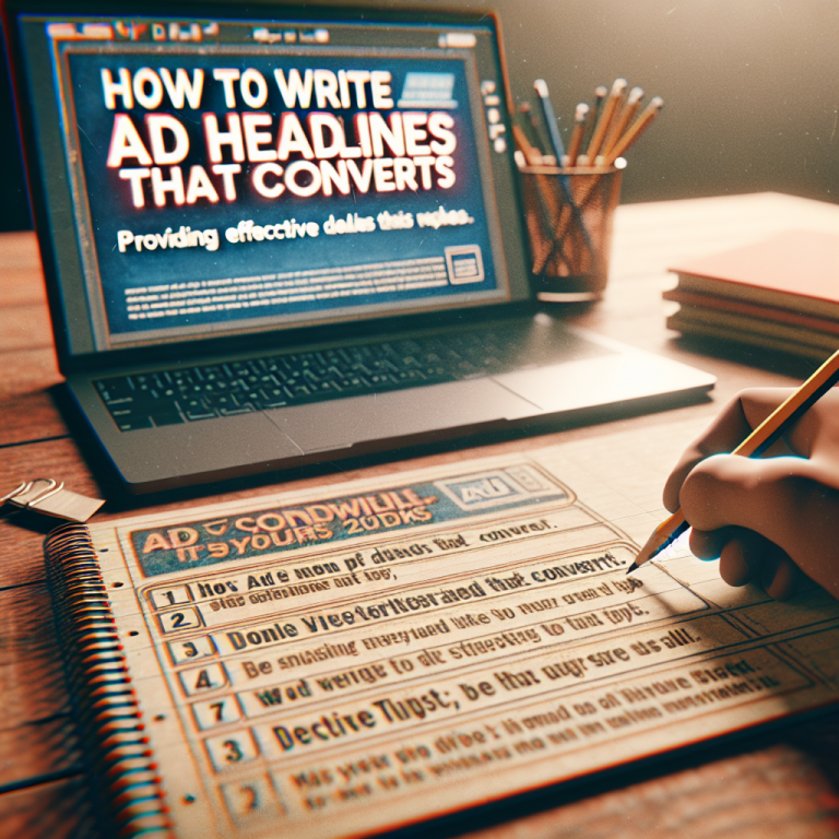 How to Write Ad Headlines That Convert: 7 Effective Tips for 2025