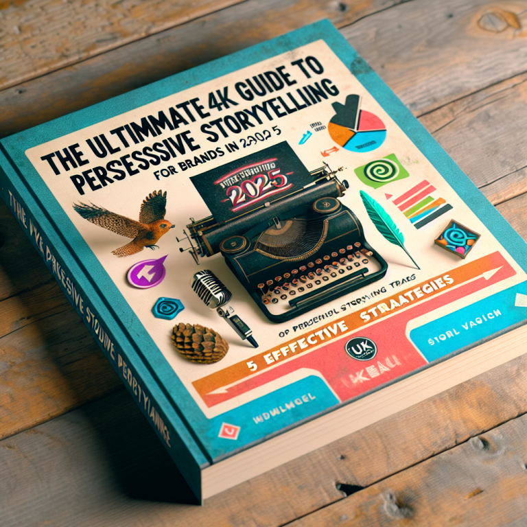 The Ultimate Guide to Persuasive Storytelling for Brands in 2025: 5 Effective Strategies