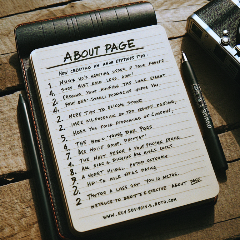 How to Write a Killer About Page: 7 Proven Tips for 2025