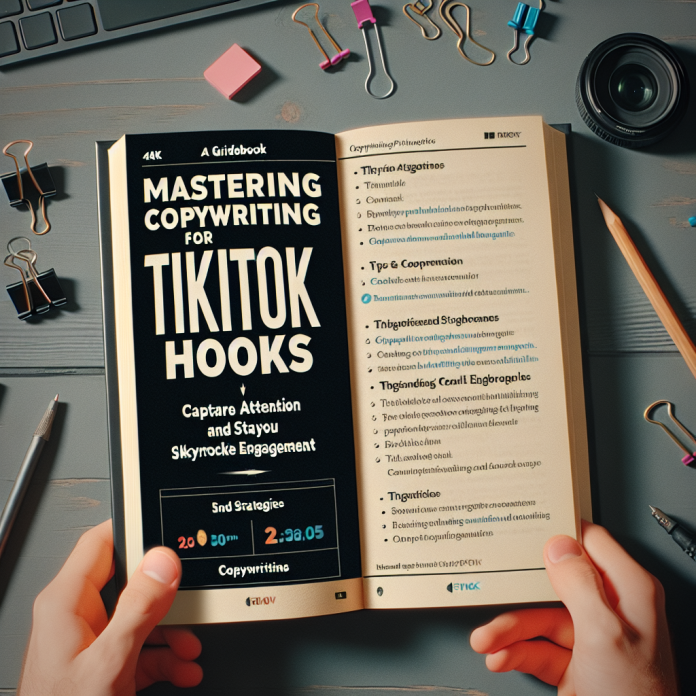Mastering copywriting for TikTok hooks: Capture Attention and Skyrocket Engagement