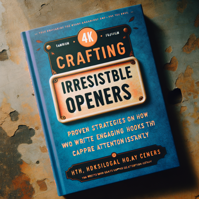 Crafting Irresistible Openers: Proven Strategies on How to Write Engaging Hooks That Capture Attention Instantly