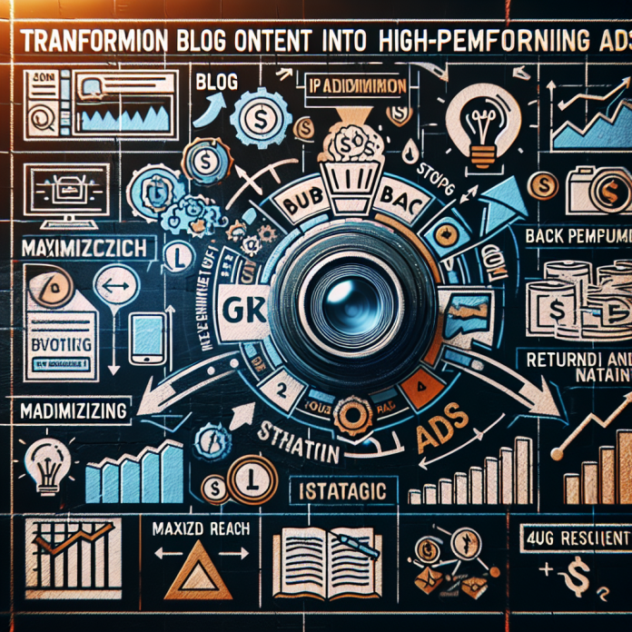 Transforming Blog Content into High-Performing Ads: A Strategic Guide to Maximizing Reach and ROI