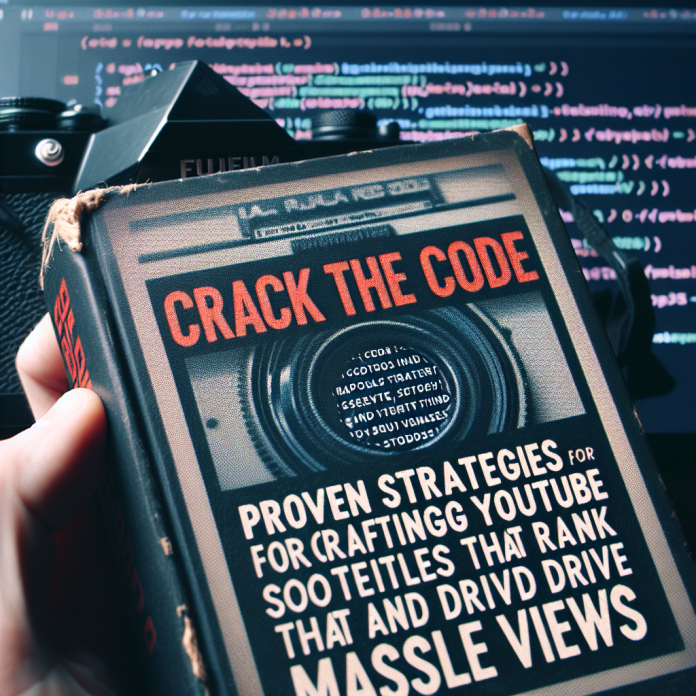 Crack the Code: Proven Strategies for Crafting YouTube SEO Titles That Rank and Drive Massive Views