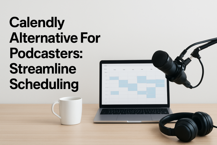 Calendly alternative for podcasters