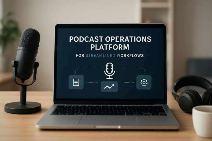 Podcast Operations Platform For Streamlined Workflows podcast operations platform